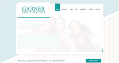 Desktop Screenshot of garnerfamilypractice.com